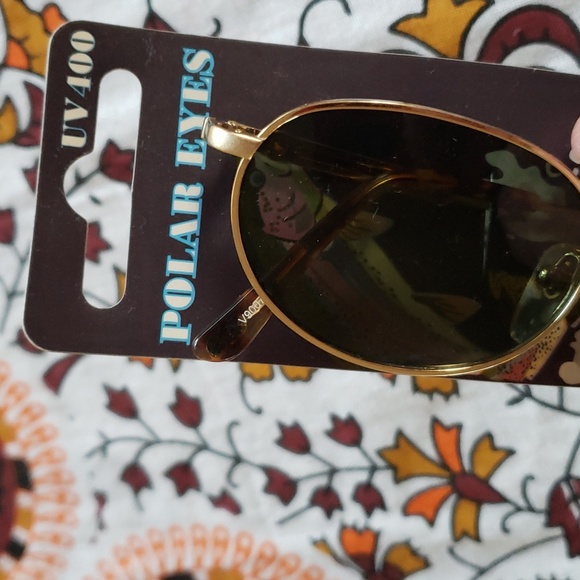 Polar Eyes Polarized Wire Frame Glare Blocking Sunglasses. NWT - Picture 2 of 4